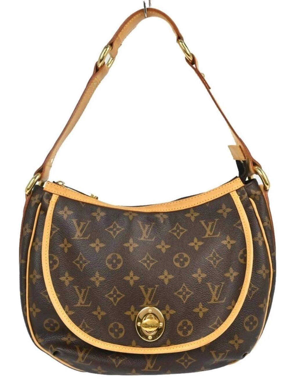 Best07 Louis Vuitton Monogram Tulum PM Hobo Handbag M40076 VI2028 TQ00191